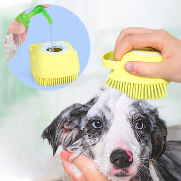 Soft Silicone Dog Brush